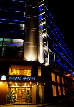 Hotel Front - Evening or Night
